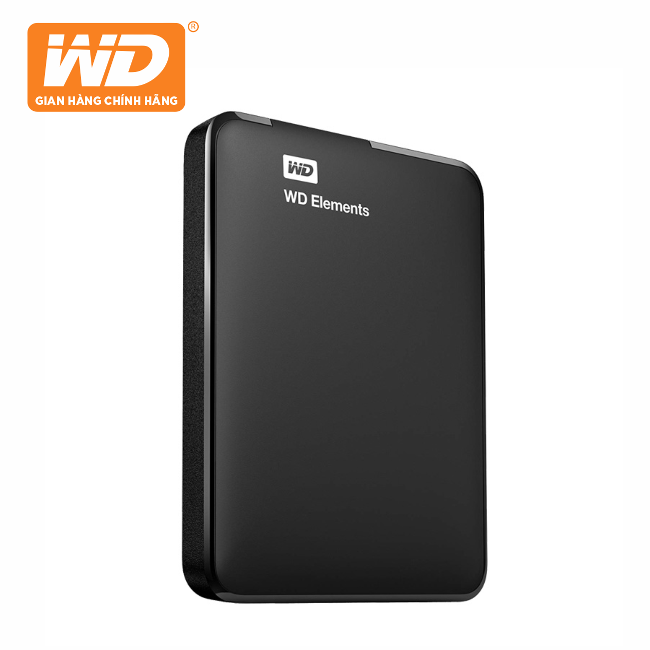 Ổ Cứng Di Động WD Elements Portable 750GB 2.5 USB 3.0 - WDBUZG7500ABK-WESN - Hàng Chính Hãng