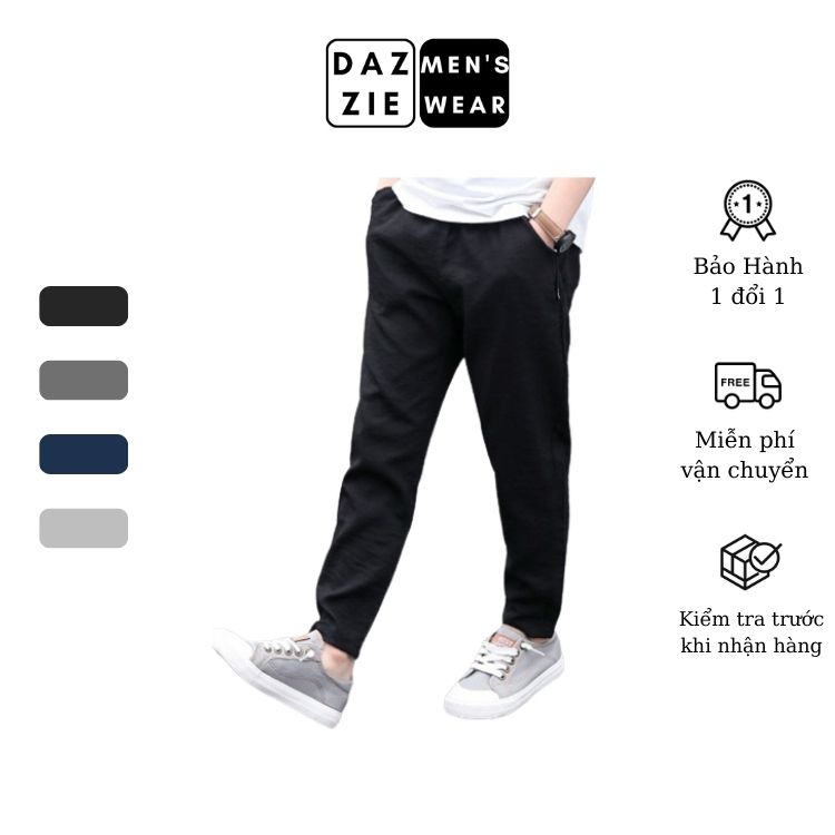 Quần đũi nam- quần đũi dài nam cạp chun thời trang trẻ trung