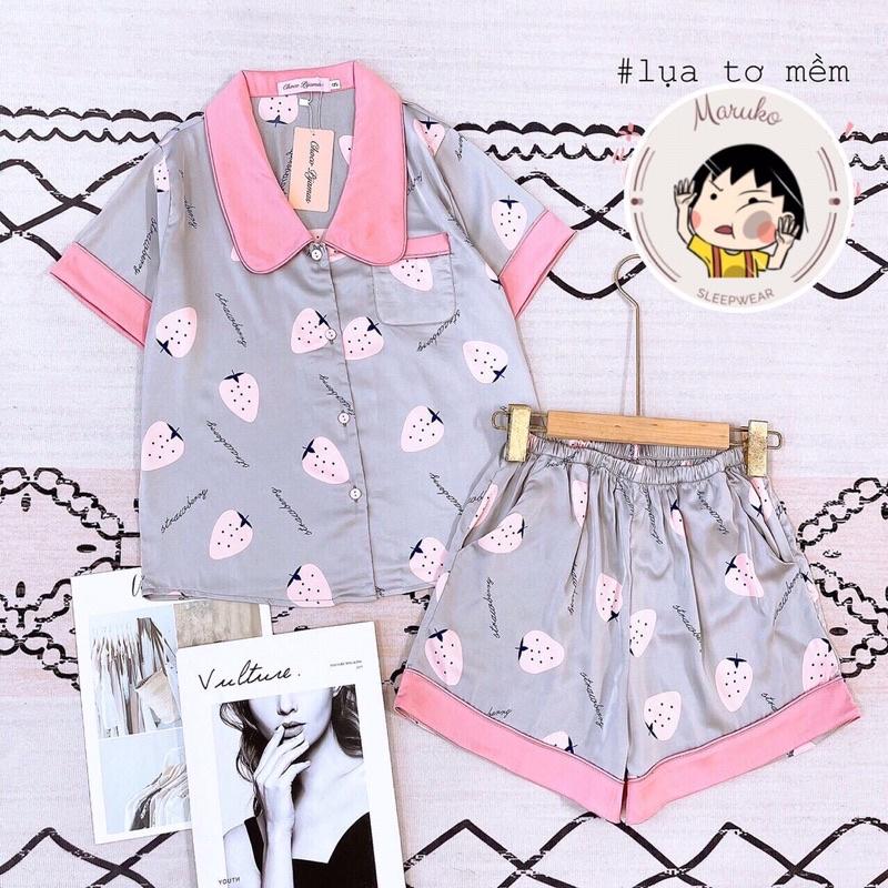 Đồ bộ Choco Pijama - Bộ cộc đùi chất lụa mát