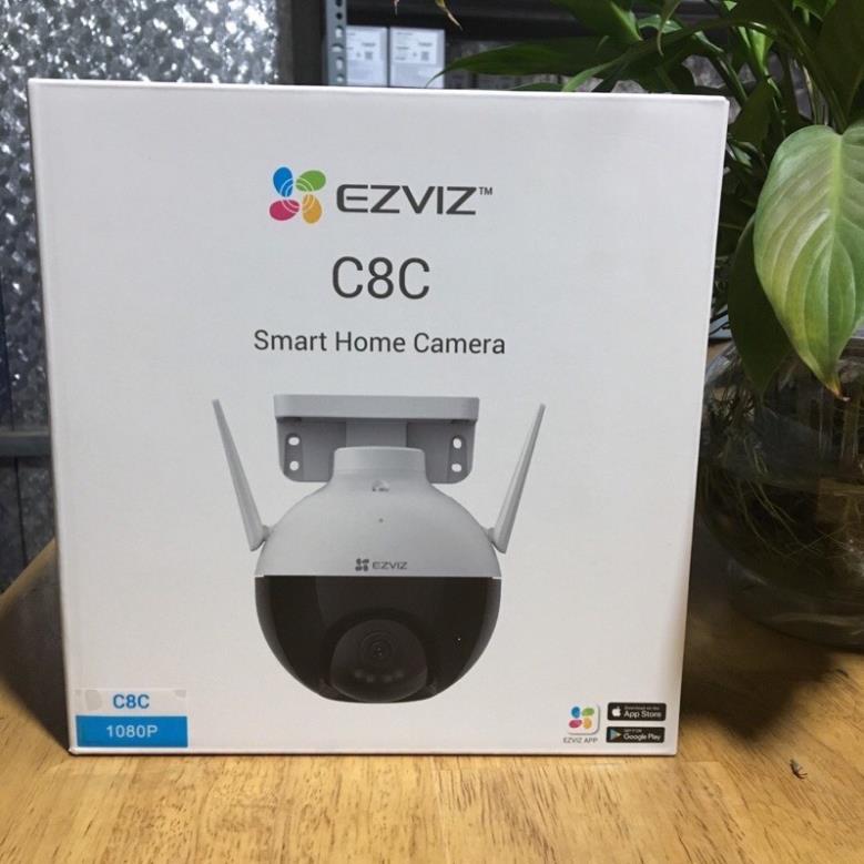 Camera IP wifi Ezviz C8C 1080p , ngoài trời xoay 360 - Hàng Chính Hãng