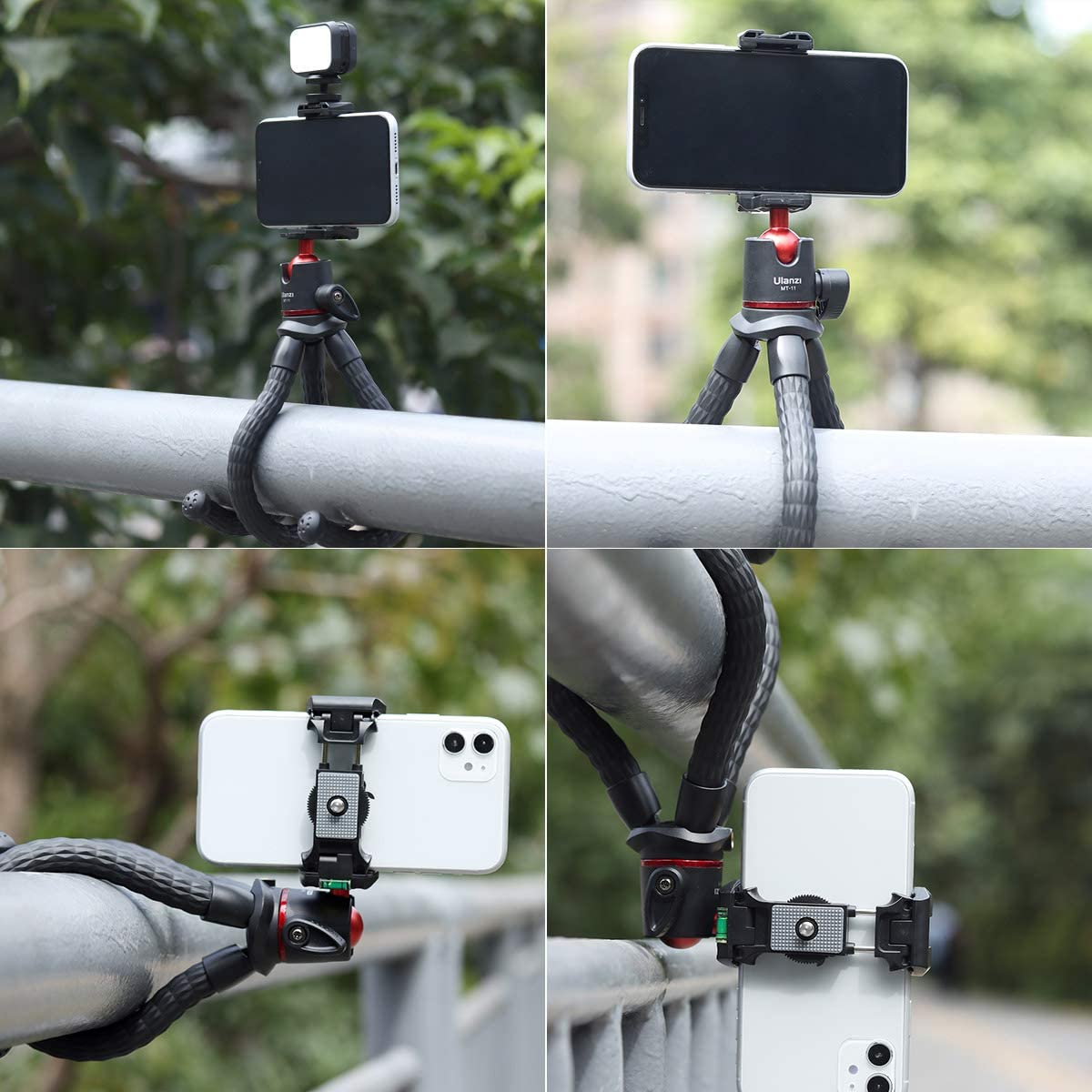 ULANZI MT-11 - HÀNG CHÍNH HÃNG - Chân Tripod bạch tuộc dành cho Máy ảnh và Điện thoại