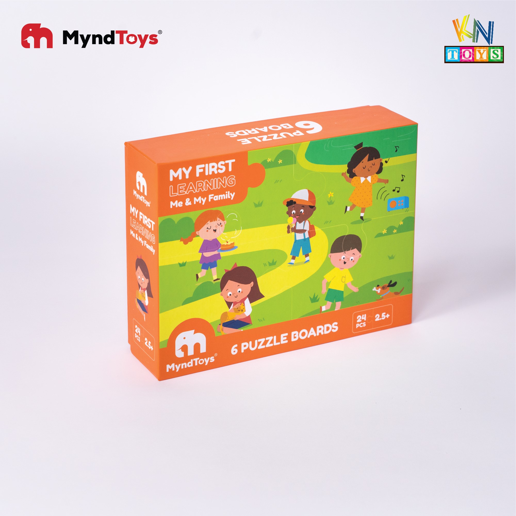 Đồ Chơi Xếp Hình MyndToys - My First Learning (Cho Bé Từ 2.5 Tuổi - Nhiều Chủ Đề)