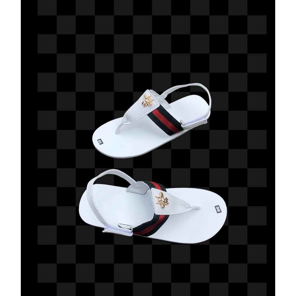 sandal đồng nai xăng đan nữ ( đế trắng quai trắng phối dù ) size từ 35 nữ đến 42 nữ