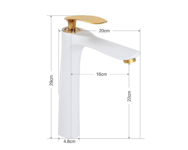VÒI CHẬU LAVABO NÓNG LẠNH DƯƠNG BÀN DS 3252W