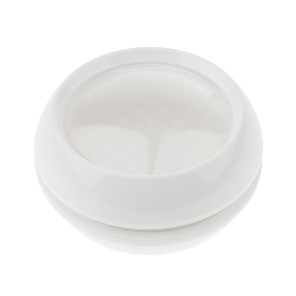 Empty Loose Powder Case with Sifter Lids Refillable Cosmetic Jars Travel 50g