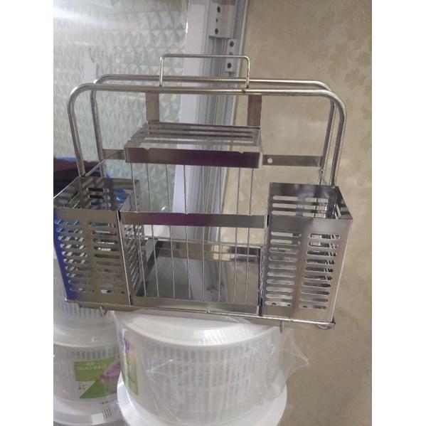 GIÁ KỆ ĐỂ DAO, THỚT INOX ĐA NĂNG