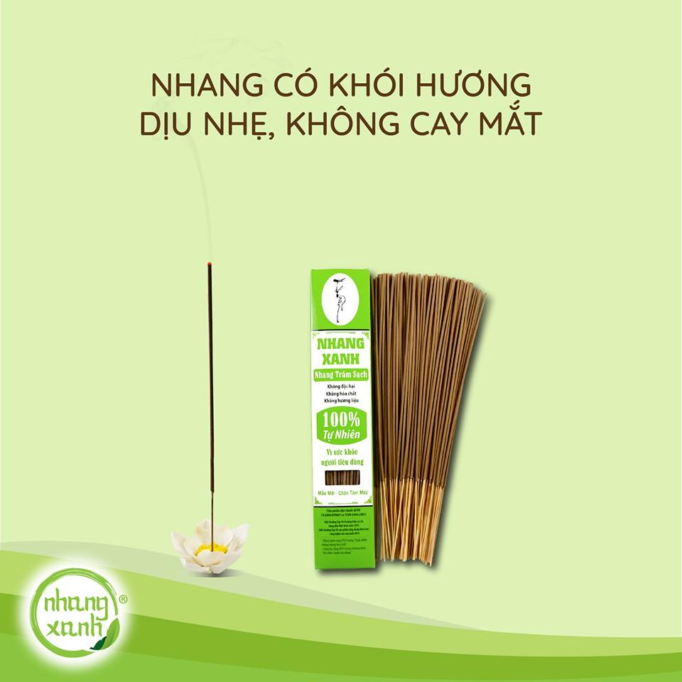 Nhang Xanh Trầm Hương phổ thông - Hộp 70 gram