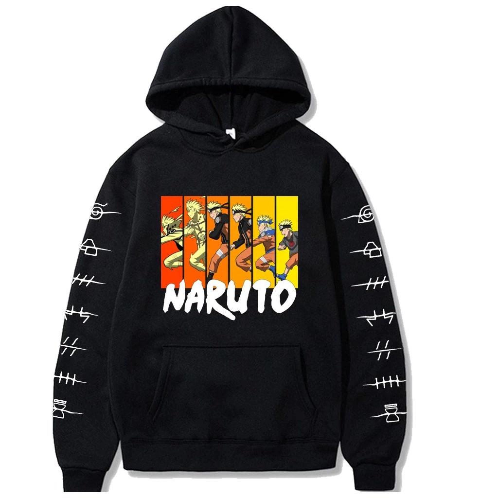 Mẫu áo Hoodie in hình Anime Team Naruto độc đẹp giá siêu rẻ