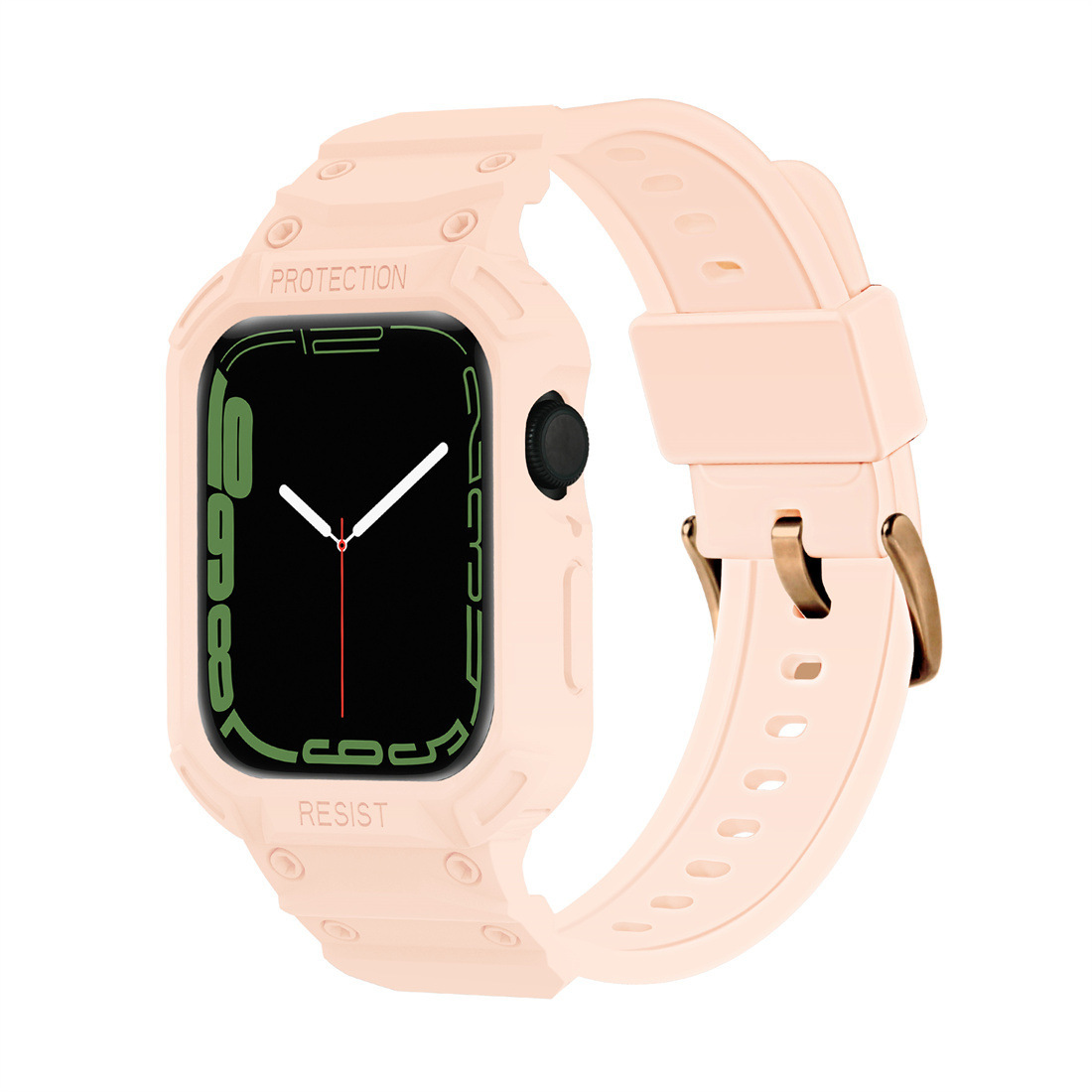 Ốp Case Kèm Dây Đeo Kiểu Gshock Kai dành cho Đồng Hồ Apple Watch- Hàng Chính Hãng