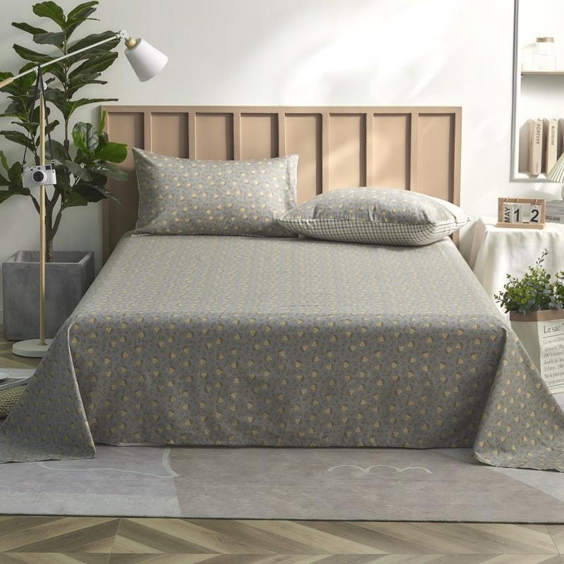 Set Ga Gối Cotton Living 100%cotton Hàng Nhập Khẩu Cao Câp 3 Món Hoa Vintage
