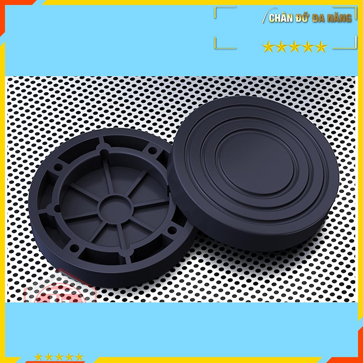Bộ 04 Chân Đế Cao Su Đa Năng - Đế Chống Rung Chống Ồn Máy Giặt - Đế Chống Rung Lắc Máy Sấy,Tủ Lạnh, Bàn Ghế - Giao Màu Ngẫu Nhiên - Miễn Phí Vận Chuyển