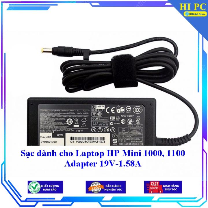 Sạc dành cho Laptop HP Mini 1000 1100 Adapter 19V-1.58A - Kèm Dây nguồn - Hàng Nhập Khẩu