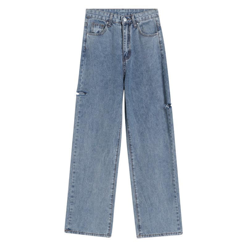 Baggy jean rách đùi