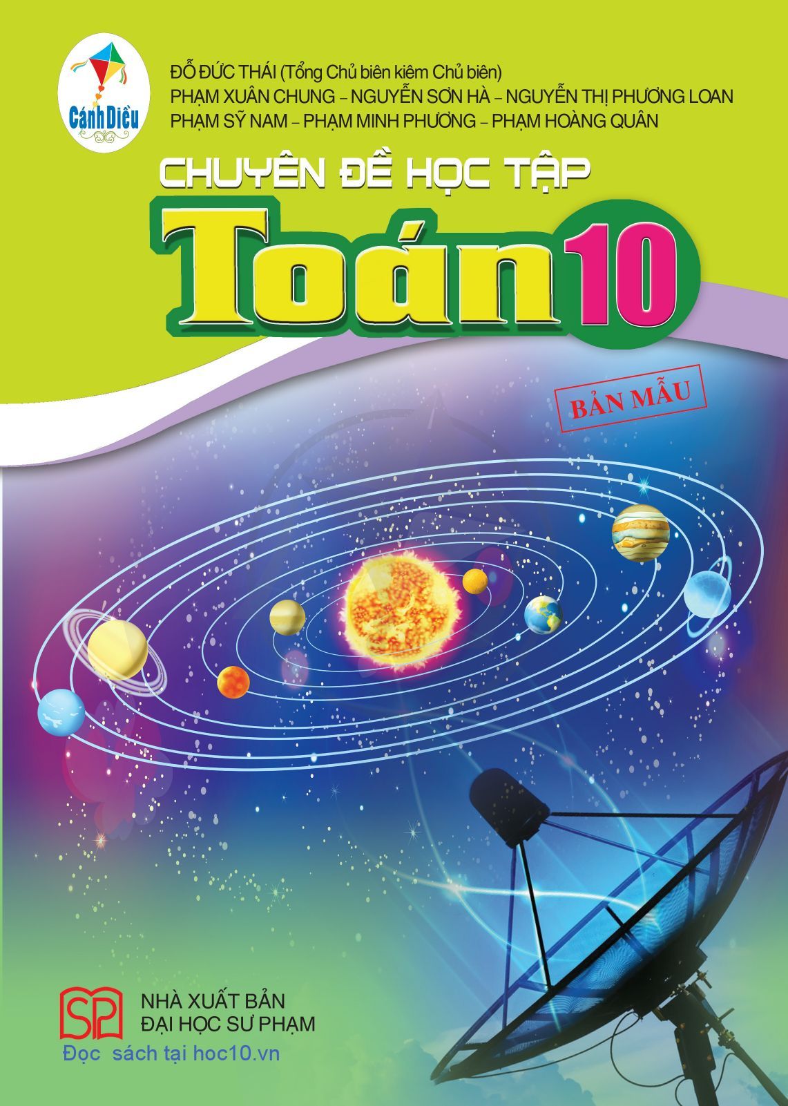 Sách giáo khoa Chuyên đề học tập Toán 10- Cánh Diều