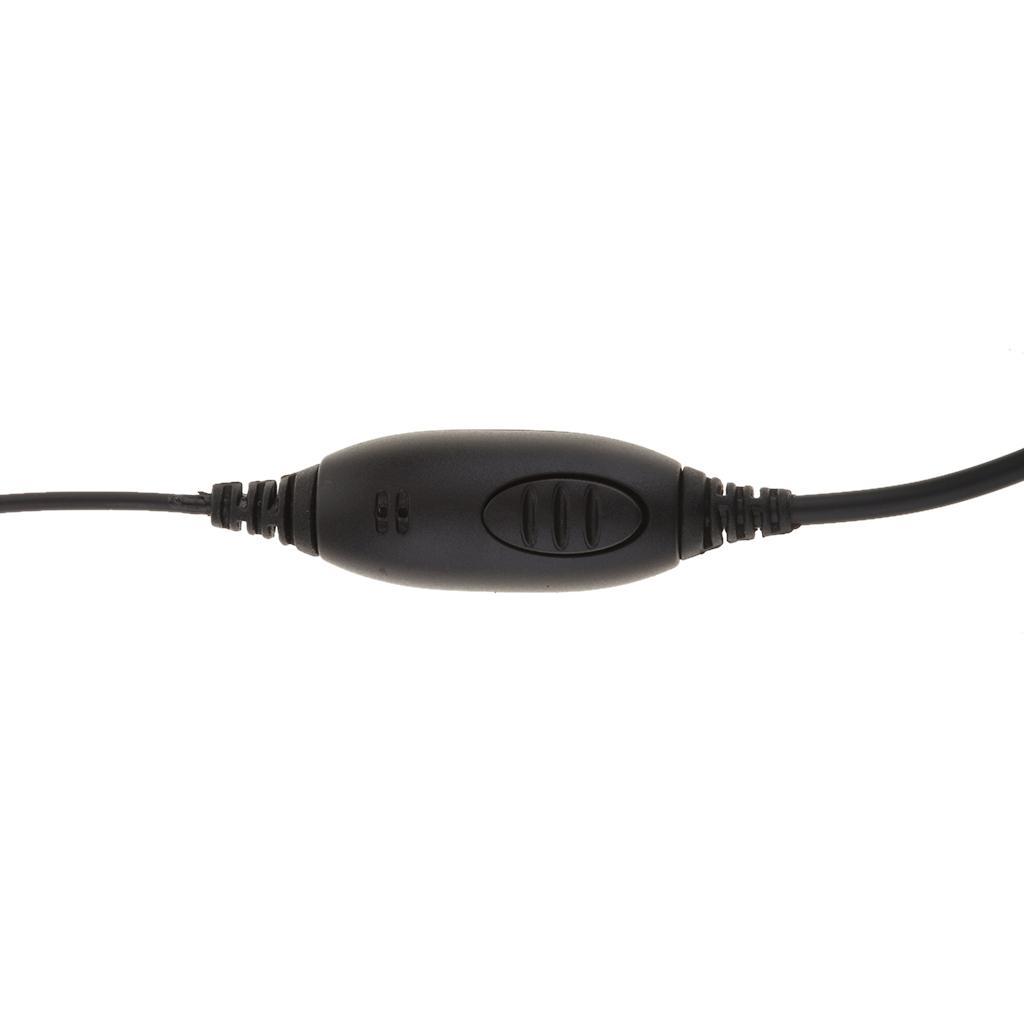 2Pin Headset Walkie Talkies Earpiece for Kenwood HYT Baofeng Two Way Radio