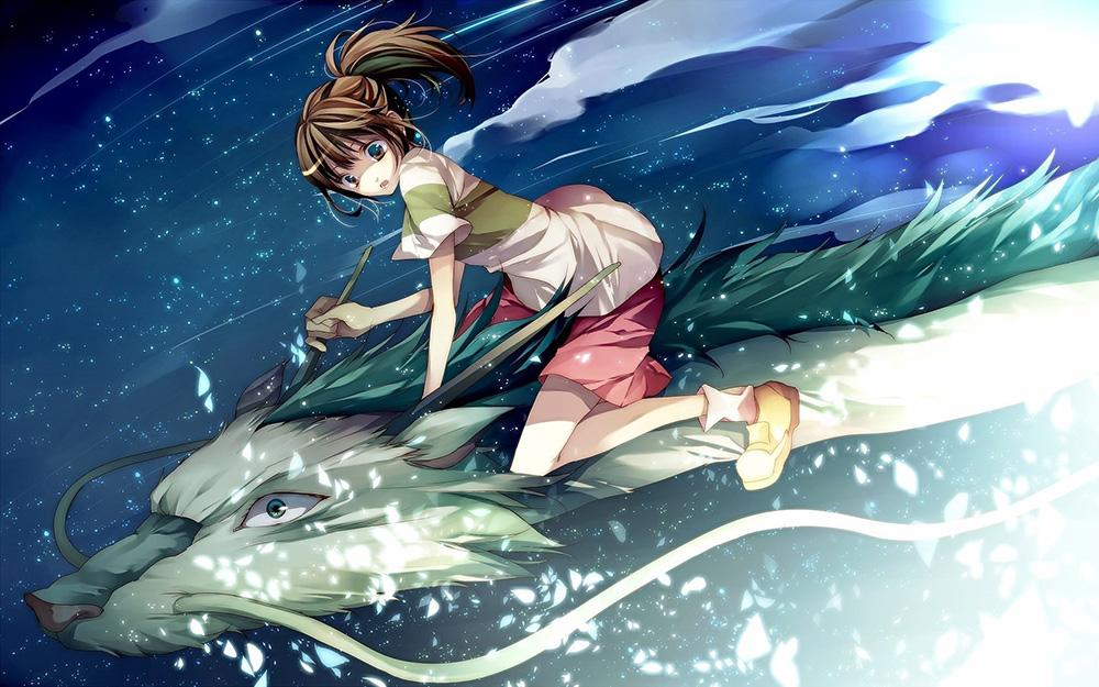 Poster A4 dán tường Anime, decal 21x30 trang trí có keo Spirited Away Wallpapers (14).jpg