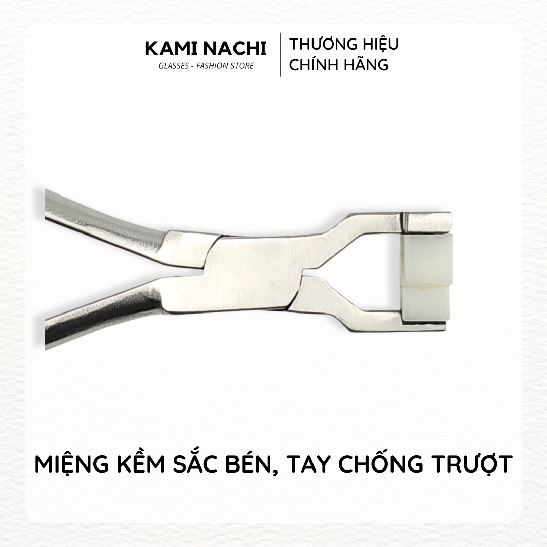 Kềm chữ U chuyên dụng dùng để uốn nắn chân kính KAMI NACHI