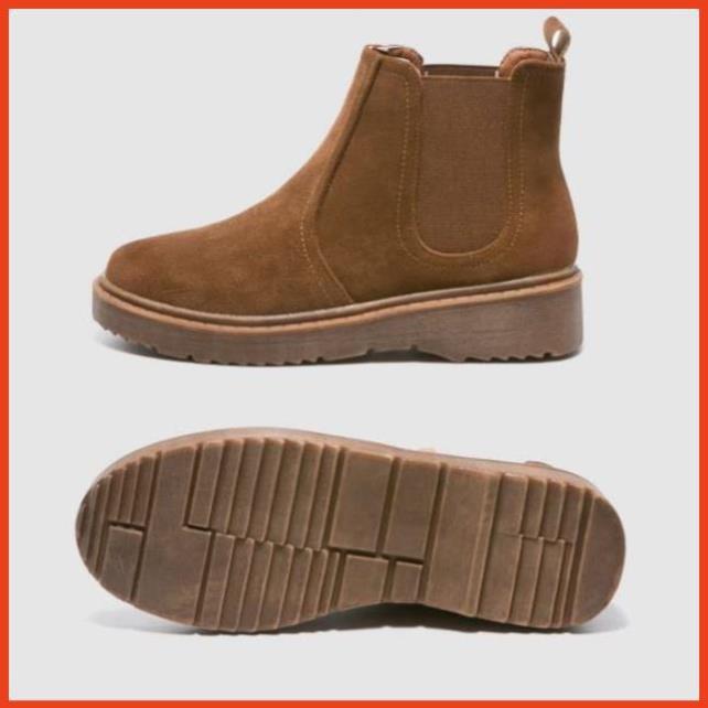 TLG Giày Chelsea Boot da lộn kiểu dáng thời trang 20470