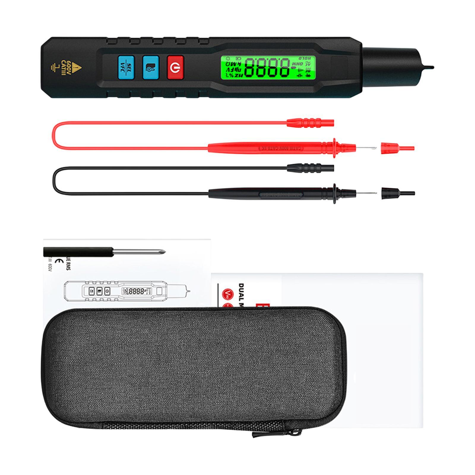 Digital Multimeter LCD Display Continuity Test Automatic for Electricians