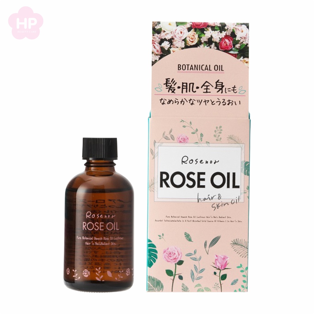 Tinh Dầu Dưỡng Da Và Tóc Chiết Xuất Hoa Hồng Rosenoa Rose Oil (60mL)