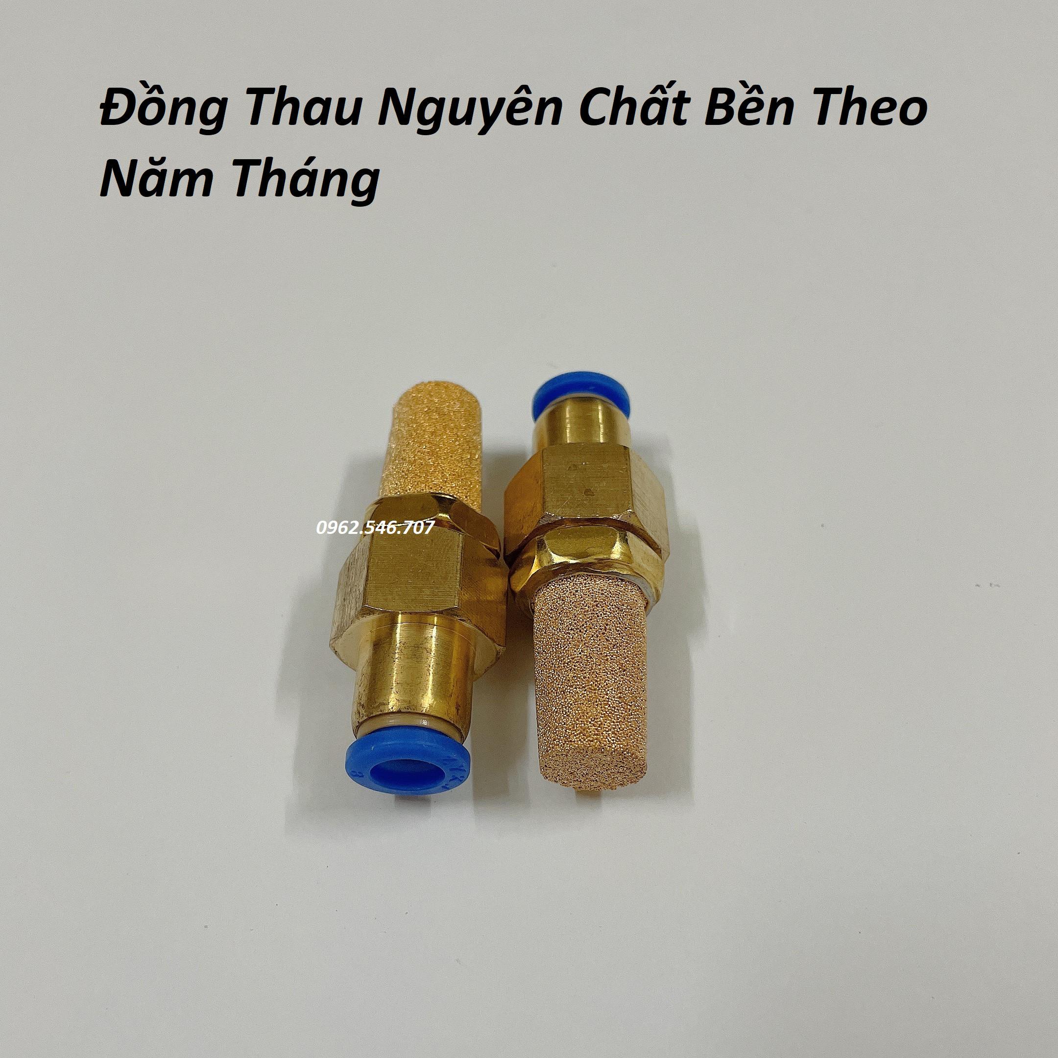 Bộ đầu lọc rác cho hệ thống phun sương 8mm bằng Đồng