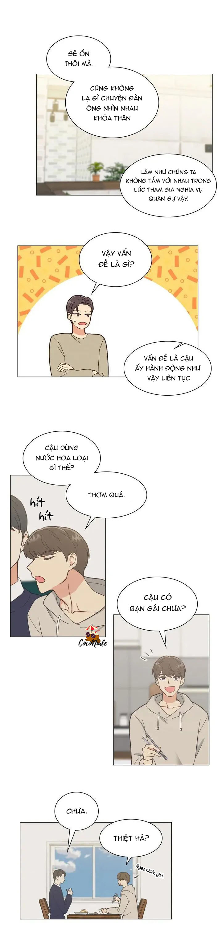 bạn cùng phòng kì lạ chapter 1 9