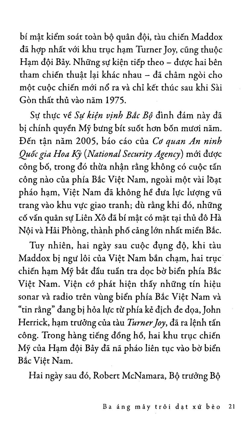 Sách Ba Áng Mây Trôi Dạt Xứ Bèo