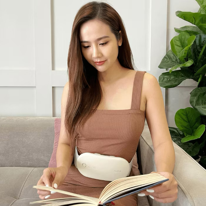 Máy Massage Giảm Đau Bụng Kinh BUMAS BU01 - Hỗ Trợ Chống Lão Hoá Da Sau Sinh - Hàng Chính Hãng
