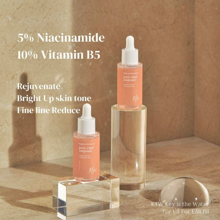 Serum Pure Vital Ampoule 30ml dưỡng trắng và phục hồi da 30ml