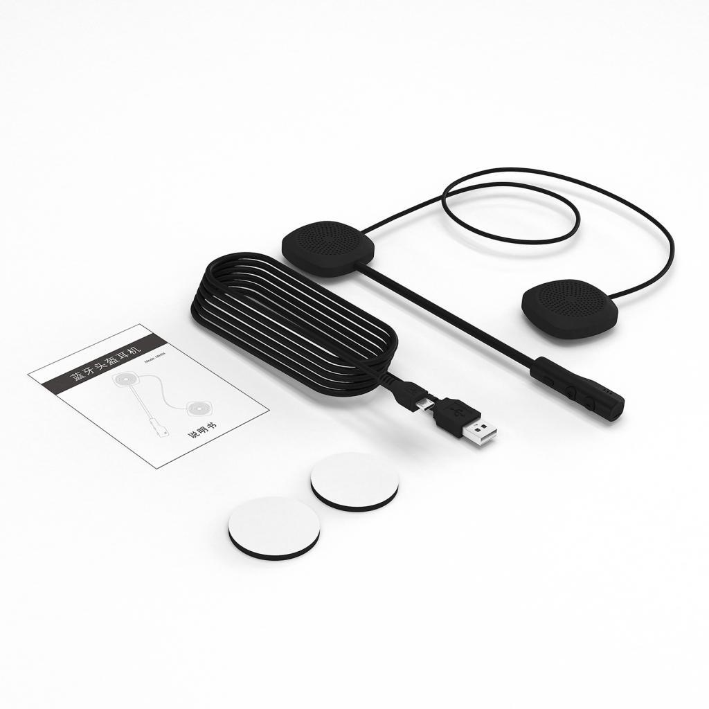 Handsfree Motorcycle Wireless Headset Headphone Speakers Mic 20~30 M