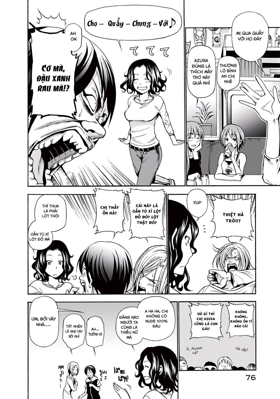 cô gái thích lặn - grand blue chapter 6 30