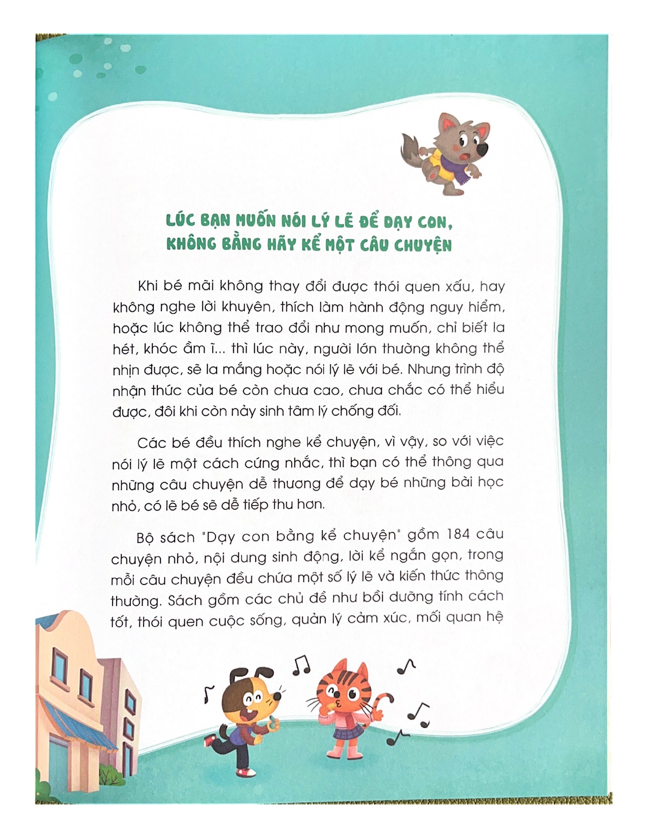 Dạy Con Bằng Kể Chuyện - Tớ Có Thói Quen Tốt - Vanlangbooks