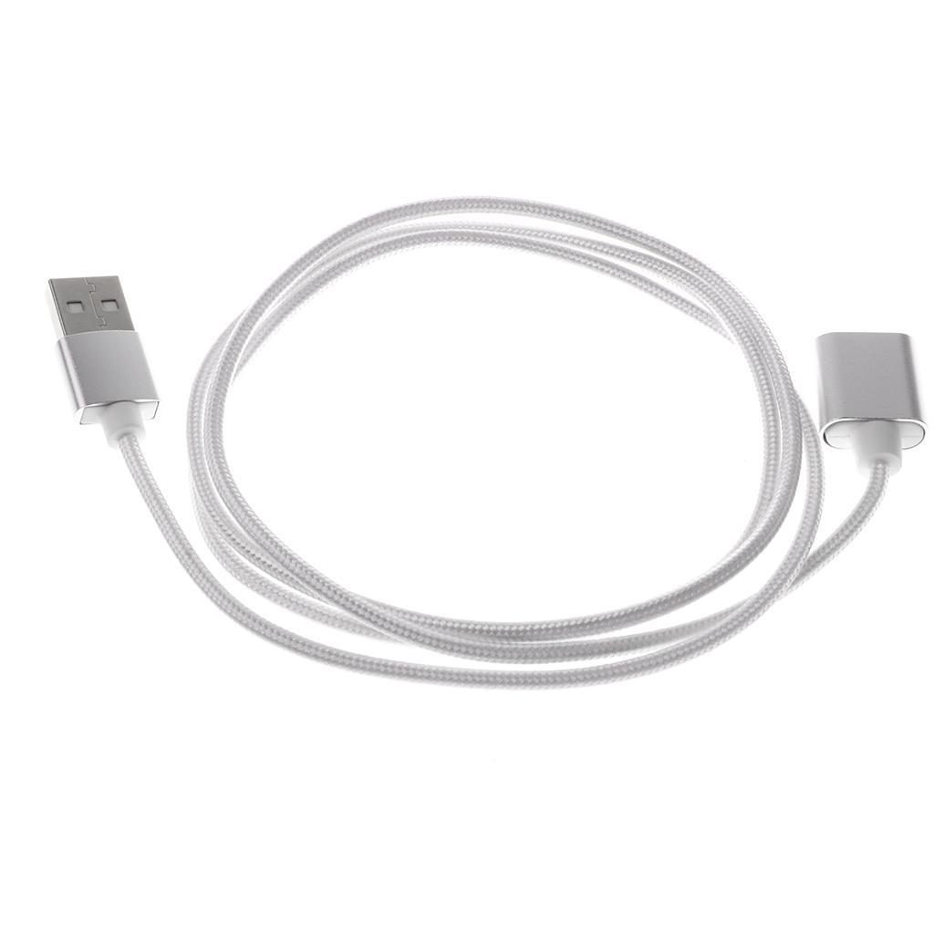 2-3pack 1m Charger Charging Charger Cable Cord for Apple iPad Pro Pencil Silver