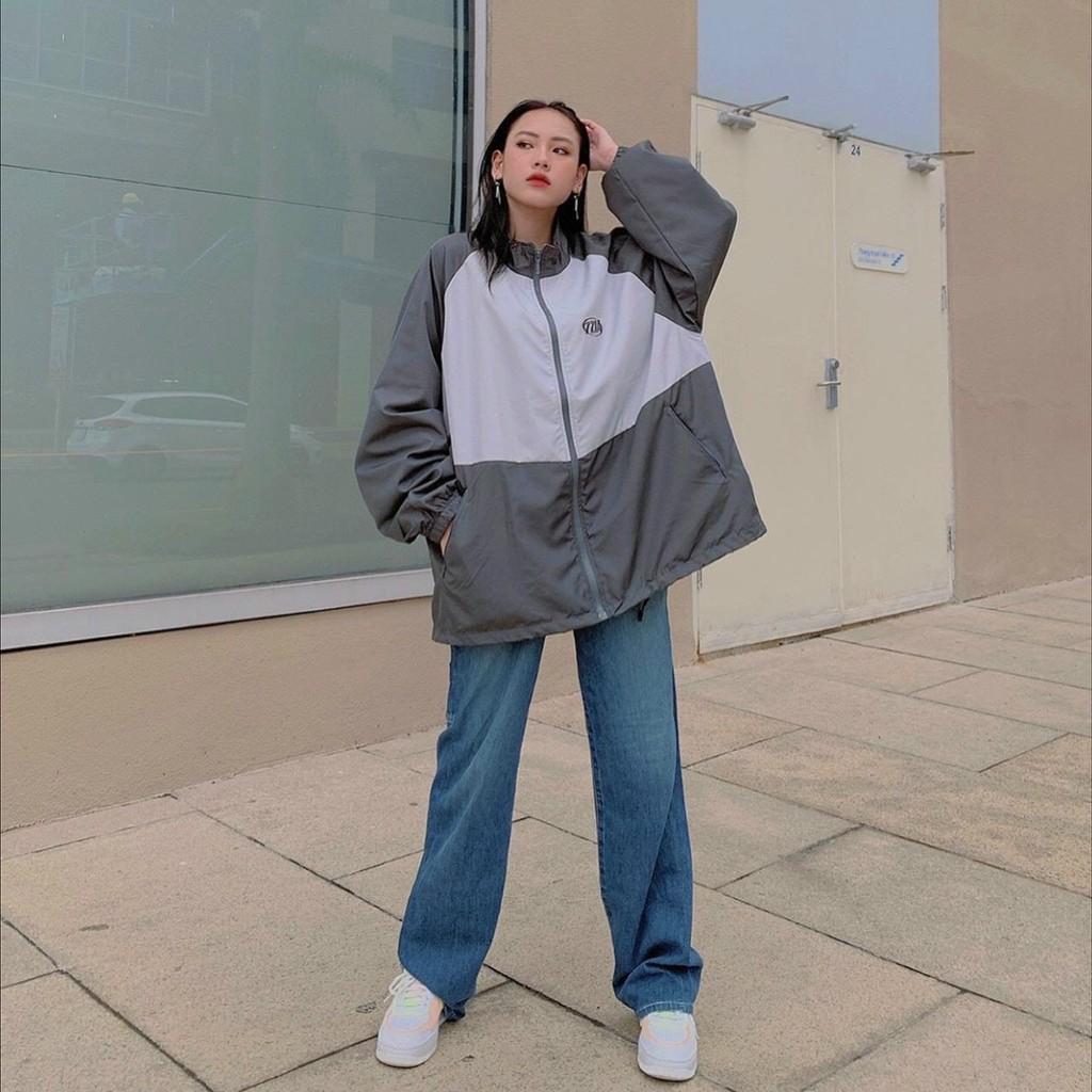 Áo Khoác Dù BOMBER 7ZIA Ulzzang Nam Nữ Unisex Form Rộng Vải 2 Lớp Ulzzang