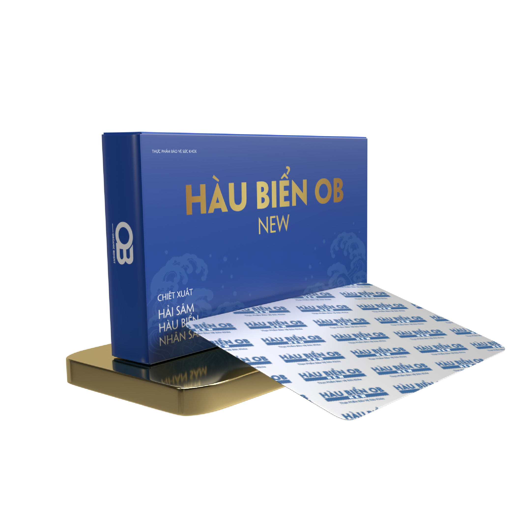 (Hộp 10viên) Hàu Biển OB New Tăng Cường Sinh Lý Nam, Bổ Thận Tráng Dương, Trị Xuất Tinh Sớm, Rối Loạn Cương Dương