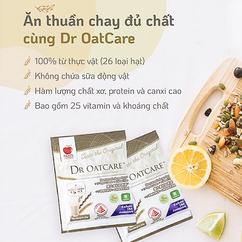 Bột Dinh Dưỡng Ăn Liền Dr OatCare (25g/ gói x 30 gói/ hộp)