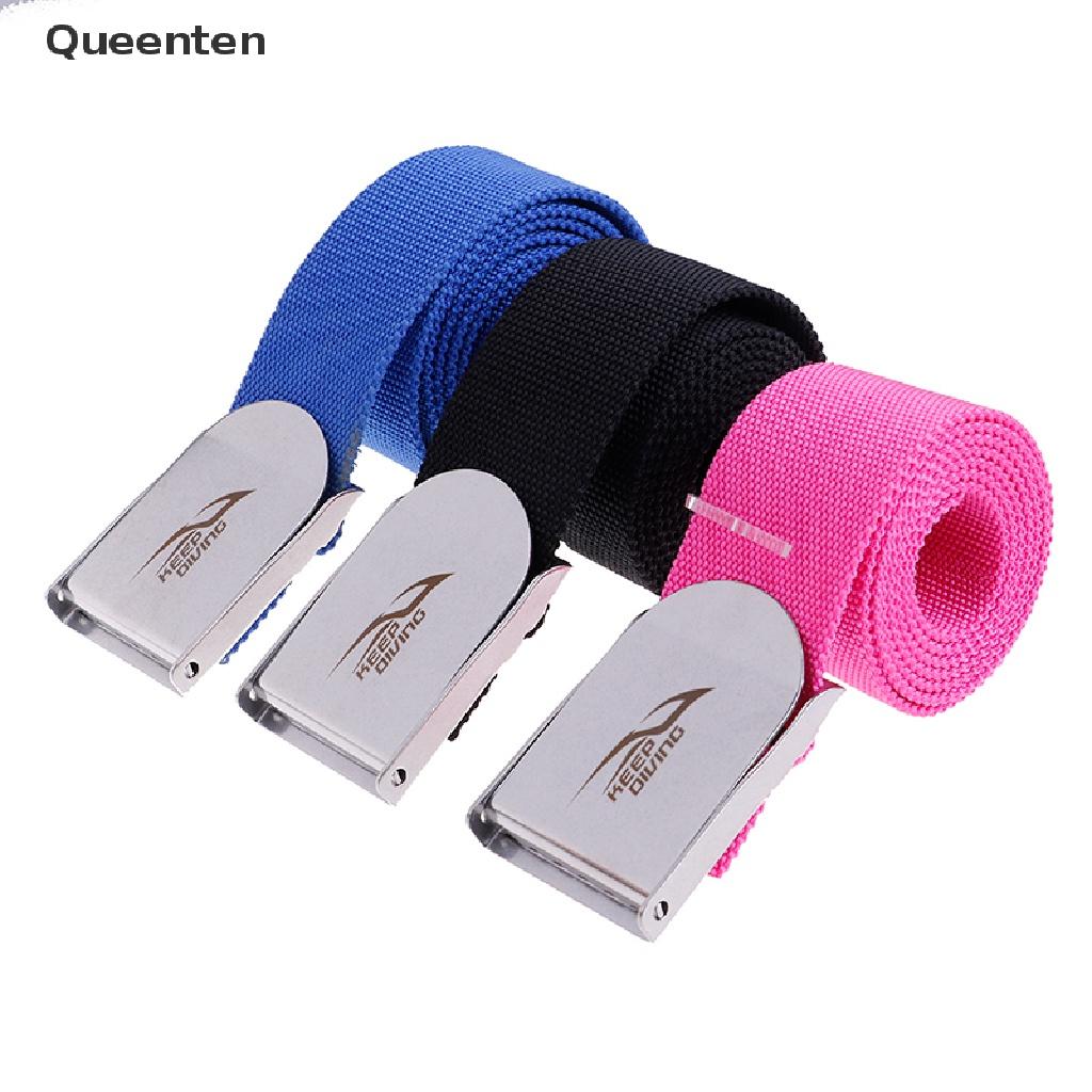 Queenten Diving Weight Belt With Quick Release Buckle Snorkeling Strap Diving Weight Belt QT