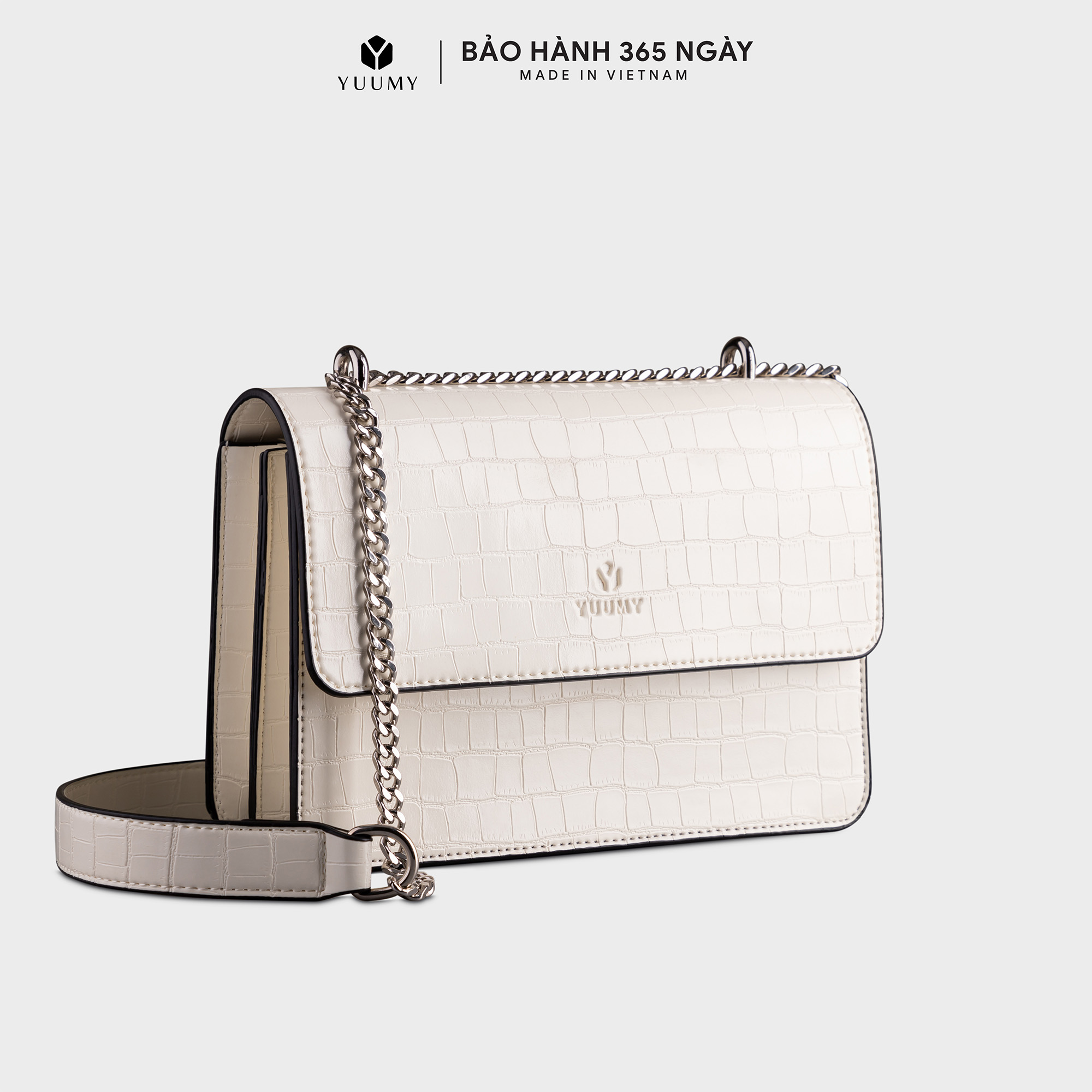 Túi Yuumy ( Thời trang nữ dự tiệc size 21 - Túi đeo chéo da Verein YN158 )