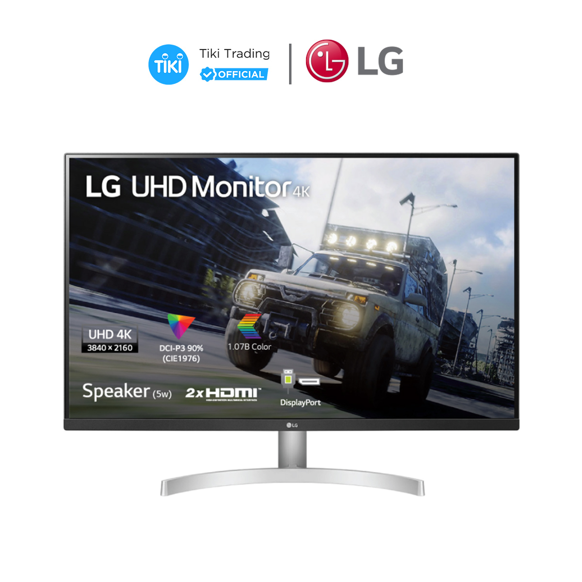 Màn hình LG 32UN500-W 31.5 Inch UHD 4K HDR - Hàng chính hãng
