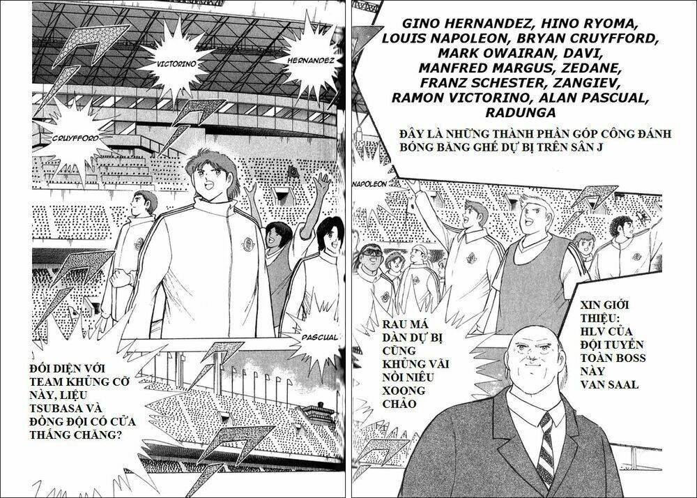 captain tsubasa: all stars games (25th anniversary) - trận đấu trong mơ chapter 1 14