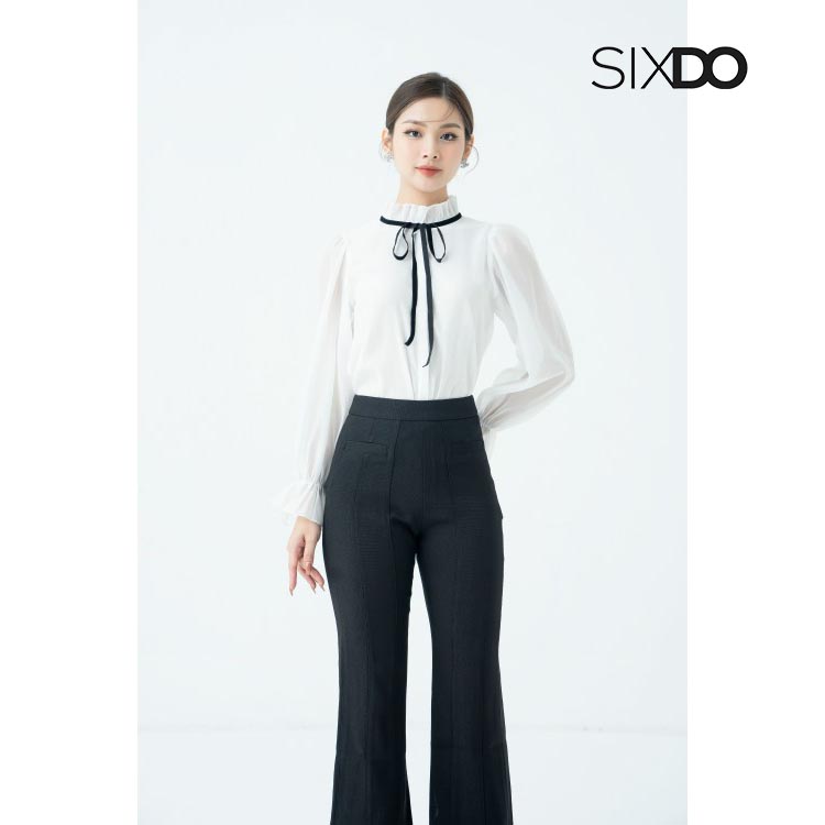 Quần ống loe túi ngang SIXDO