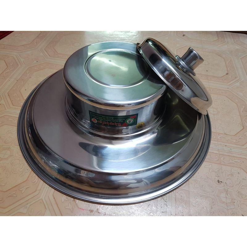 Nồi lẩu sống, lẩu mâm, đủ size 16,18,20 ,lẩu vành inox ,lẩu inox
