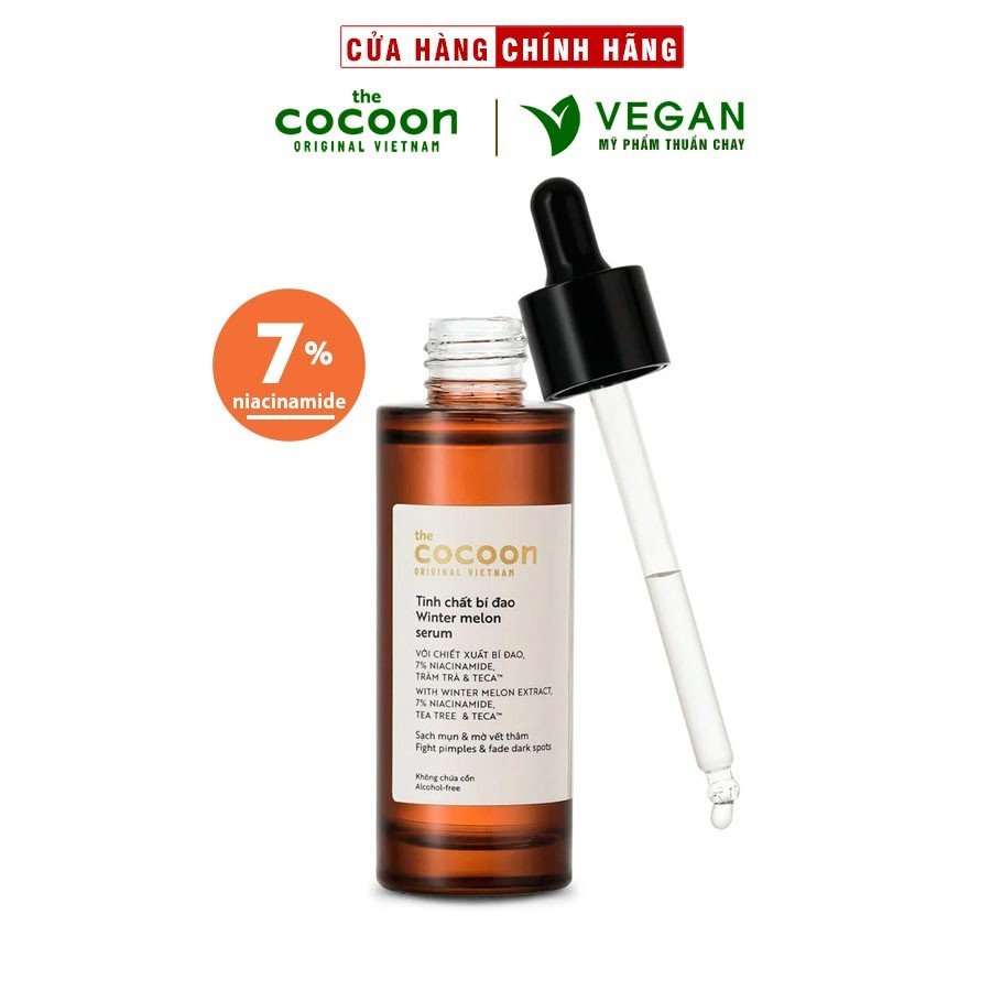 Tinh chất bí đao cocoon 70ml serum Winter melon