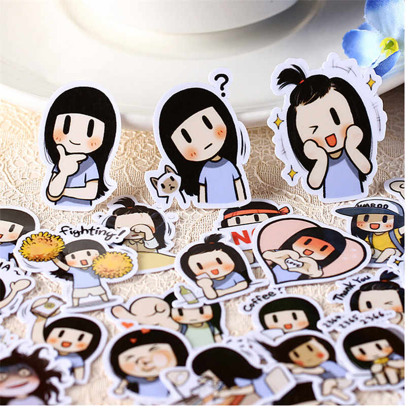 Set 30-60 Smile Brush Sticker