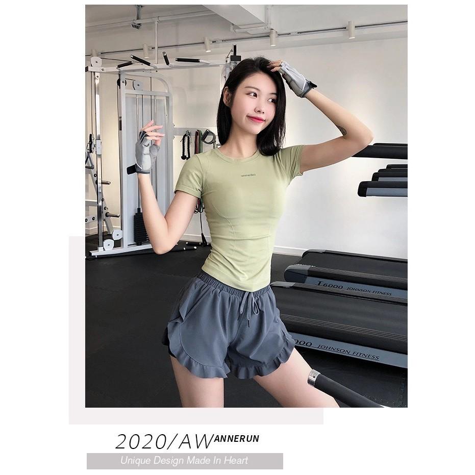 (AT02) Áo Tập GYM -YOGA Dệt Kim -AMI Hàng Quảng Châu Cao Cấp