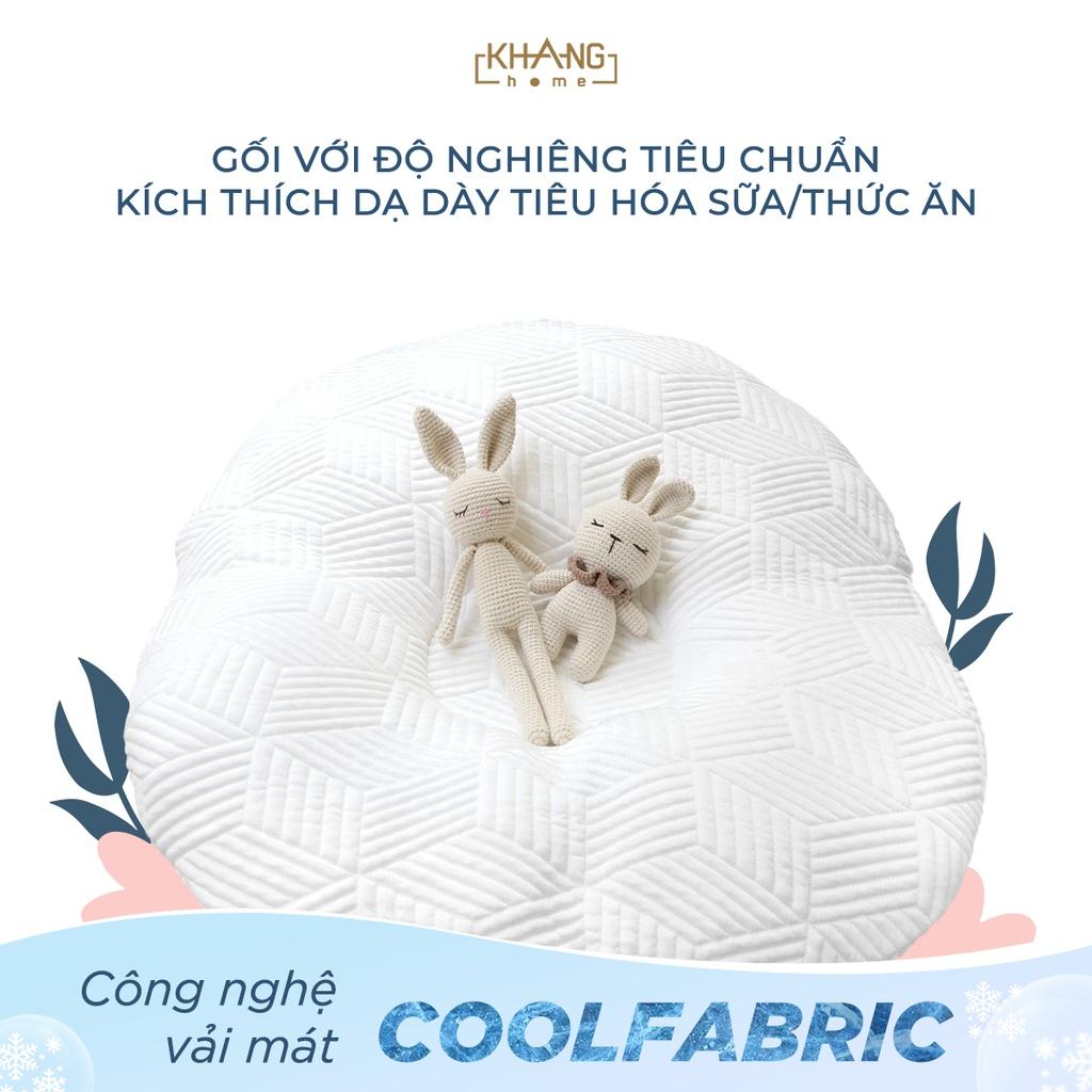 Gối Chống Trào Ngược CoolFabric Khang Home - Công Nghệ Vải Mát Tản Nhiệt Nhanh, Mát Dịu Tức Thì