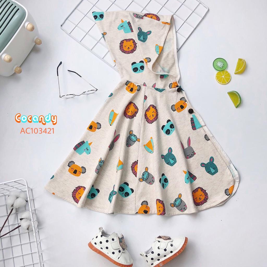 Áo choàng chống nắng gió COCANDY - chất liệu cotton hàn cao cấp AC10