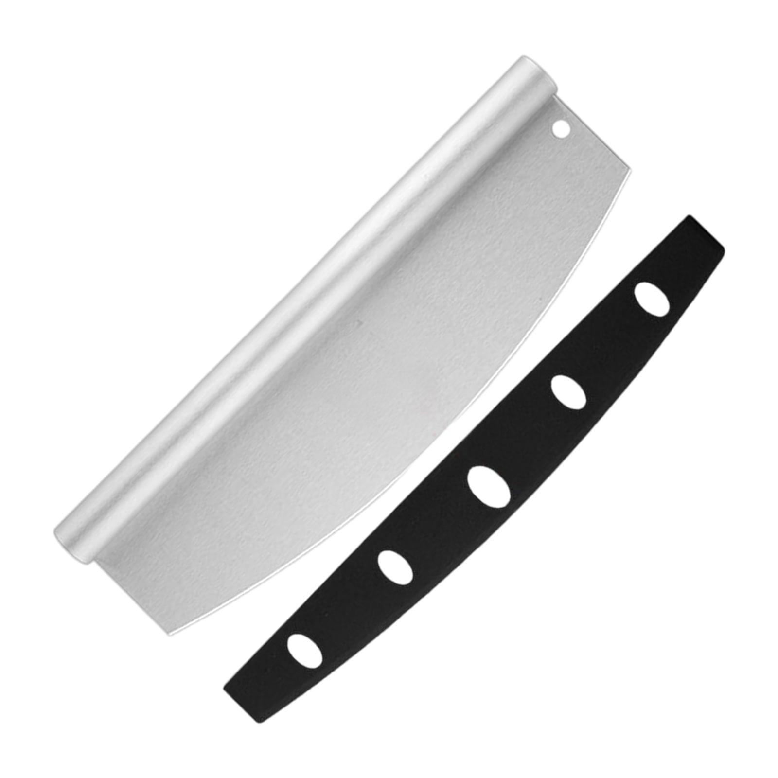 Stainless Steel Pizza Cutter Rocker Blade Cutting for Bread Pastry Baking