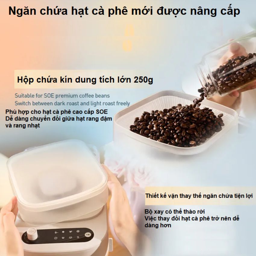 Hàng nhập khẩu máy pha cà phê Drip nhỏ giọt, thương hiệu Hà Lan cao cấp Philips Morgen HD7781/90