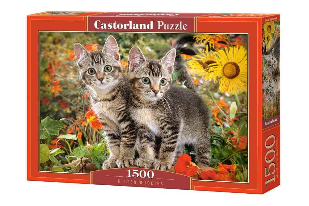 Xếp hình puzzle Kitten Buddies 1500 mảnh CASTORLAND C-151899